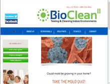 Tablet Screenshot of biocleanct.com